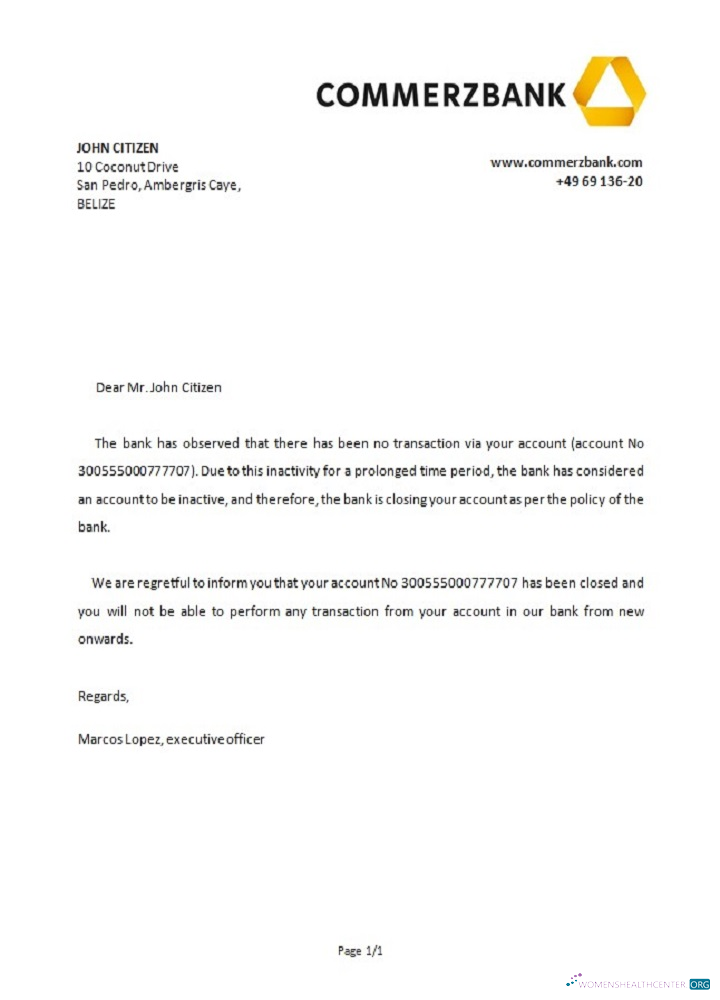 Download Belize Commerzbank closure reference Photoshop template